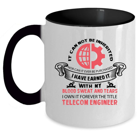 Awesome Gift For Engineer Coffee Mug, Telecom Engineer Accent Mug