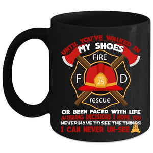 Awesome Firefighter Coffee Mug, Funny Gift For Fireman Coffee Cup