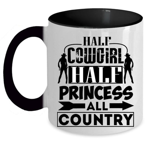 Awesome Girls Coffee Mug, Half Princess All Country Accent Mug