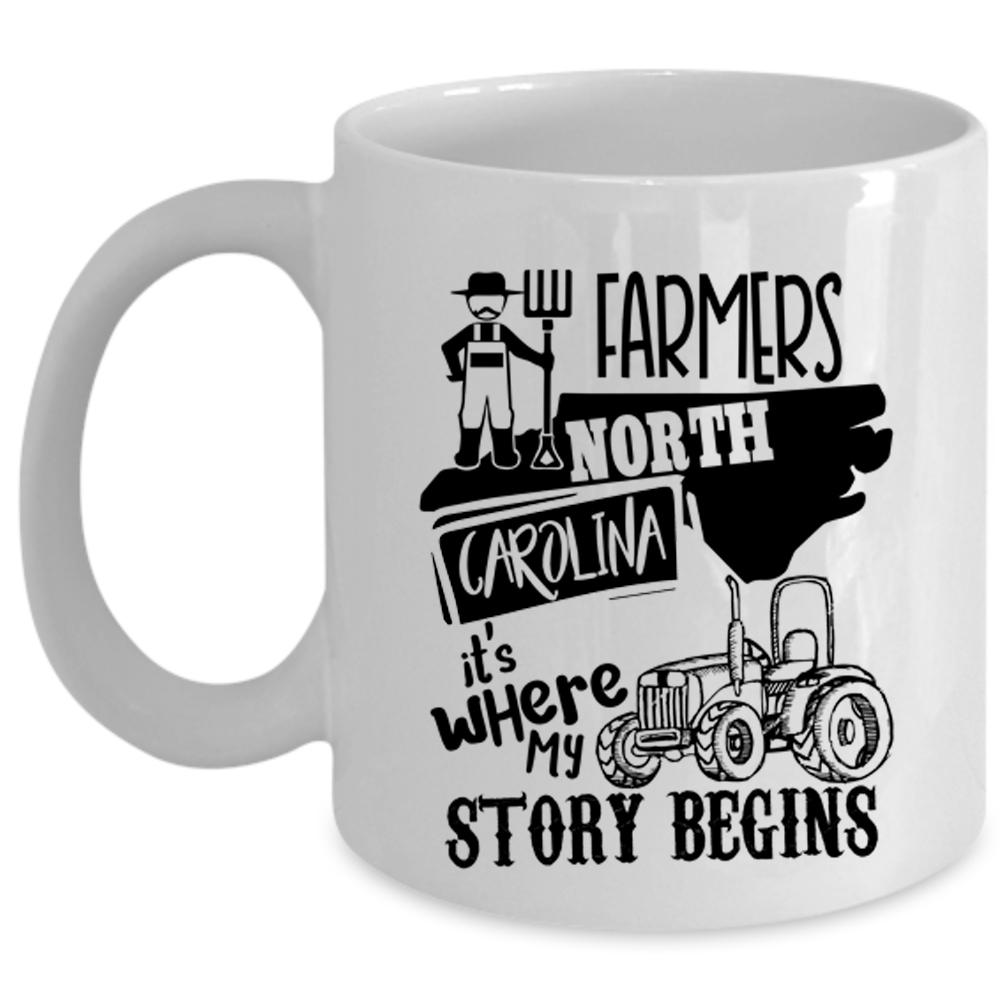 Where My Story Begins Coffee Mug, Farmers North Carolina Cup