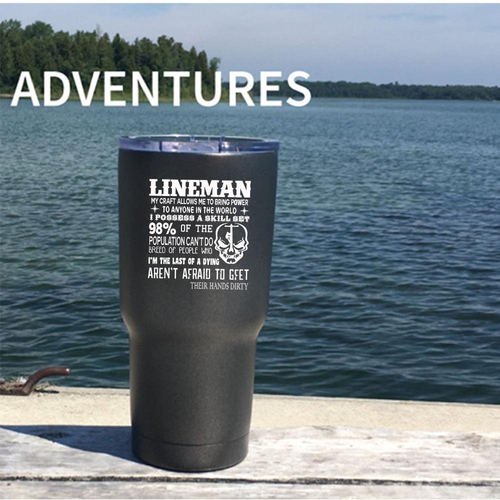 Awesome Gift For Linemen Travel Mug, Lineman Mug