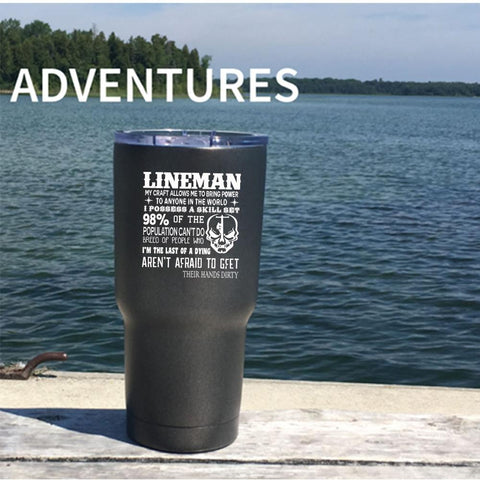 Awesome Gift For Linemen Travel Mug, Lineman Mug