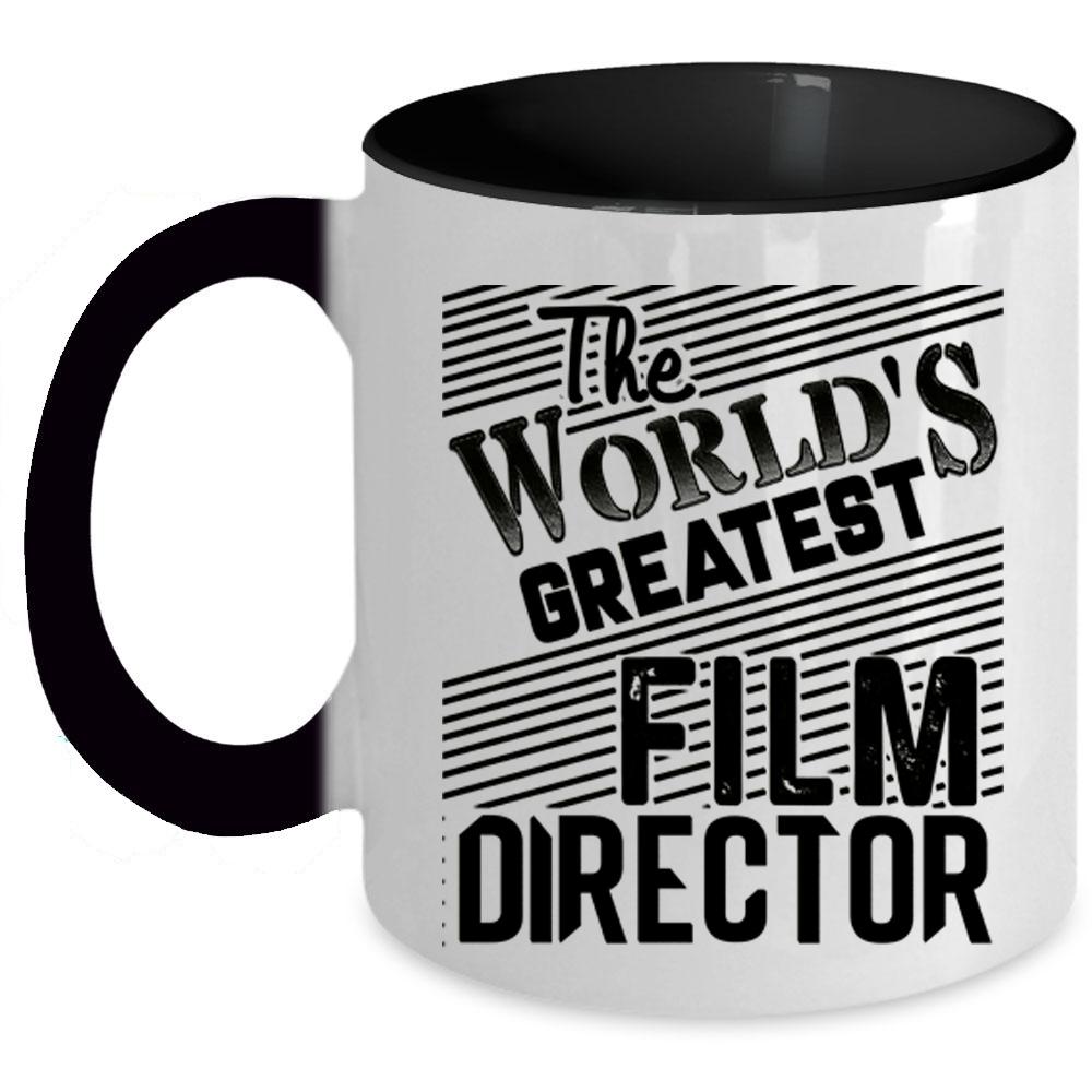 Awesome Film Director Coffee Mug, The World's Greatest Film Director Accent Mug