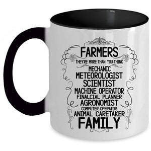 Animal Caretaker Family Coffee Mug, Farmers Accent Mug