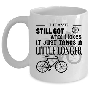 Awesome Gift For Biker Coffee Mug, I Love Cycling Cup