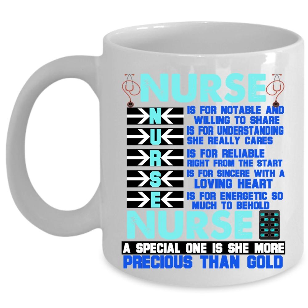 Awesome Gift For Nurse Coffee Mug, Nurse Cup