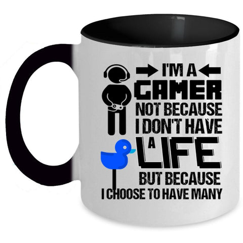 Awesome Gift For Gamers Coffee Mug, I'm A Gamer Accent Mug