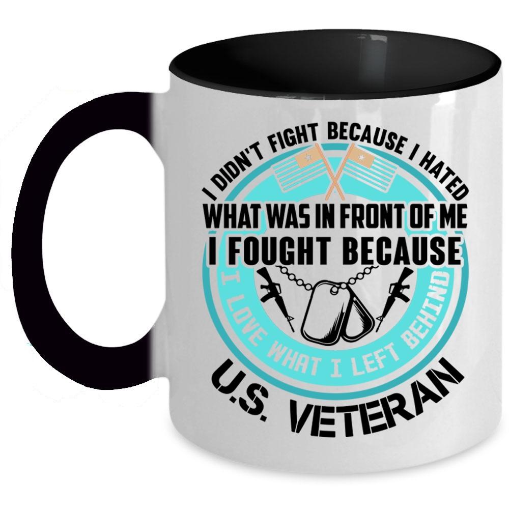 Veteran's Day Coffee Mug, U.S Veteran Accent Mug