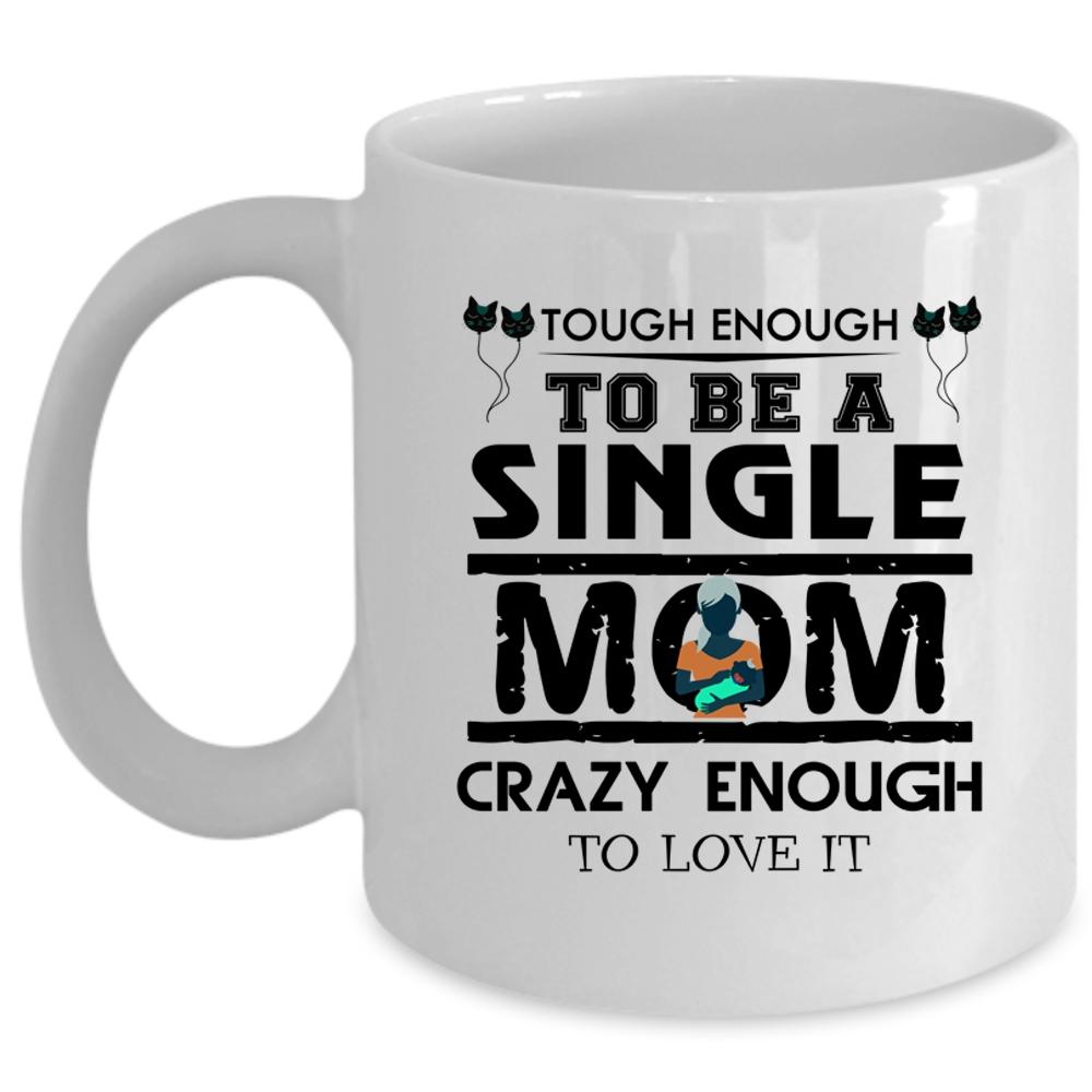 Awesome Gift For My Mom Coffee Mug, Cat Mom Cup