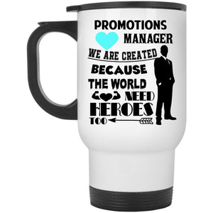 Awesome Manager Travel Mug, Promotions Manager Mug