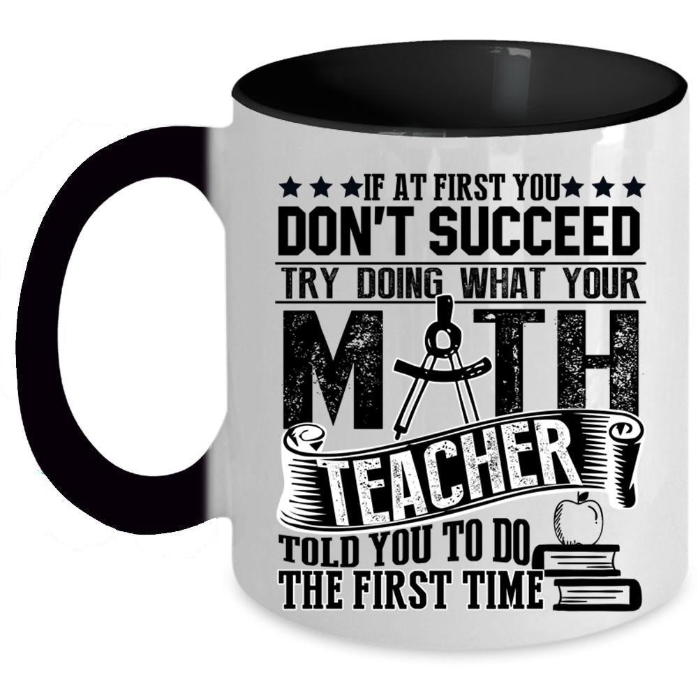 Awesome Math Teachers Coffee Mug, Math Teacher Accent Mug