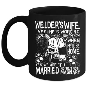 Welder's Wife Coffee Mug, Cool Welder's Wife Coffee Cup