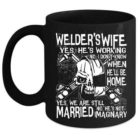 Welder's Wife Coffee Mug, Cool Welder's Wife Coffee Cup