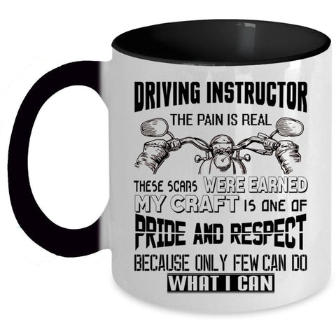 Awesome Gift For Driver Coffee Mug, Driving Instructor Accent Mug