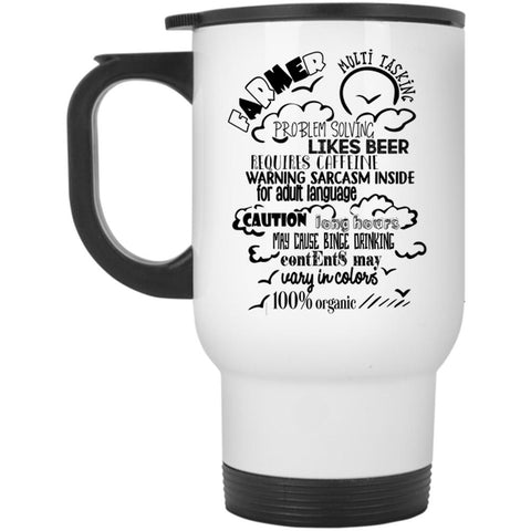 Awesome Farmers Travel Mug, Farmer Mug