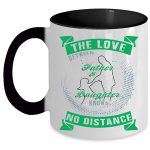 Awesome Father Coffee Mug, The Love Between Father And Daughter Accent Mug