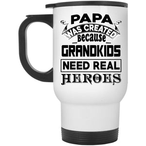 Awesome Gift For Papa Travel Mug, Papa Mug