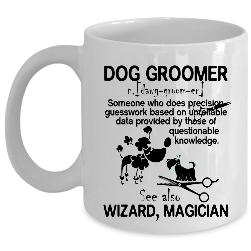 Awesome Dog Groomer Coffee Mug, Dog Groomer Cup