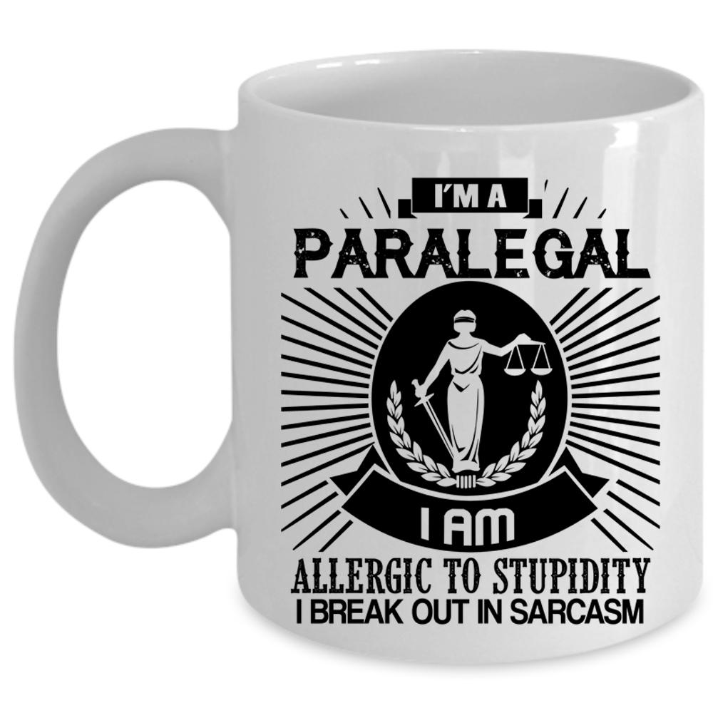 Awesome Gift For Paralegal Coffee Mug, I'm A Paralegal Cup