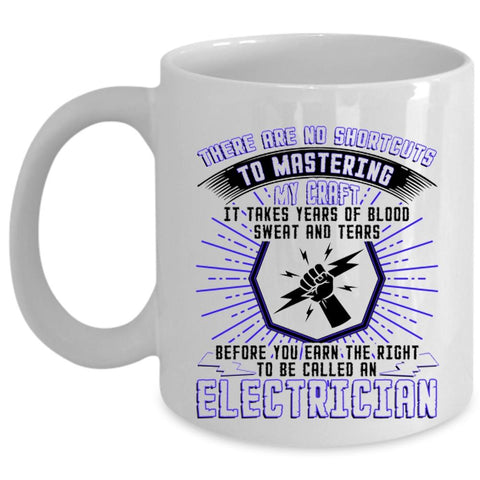 Awesome Electrician Coffee Mug, To Be Called An Electrician Cup