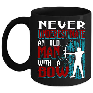 An Old Man With A Bow Coffee Mug, Awesome Grandpas Coffee Cup