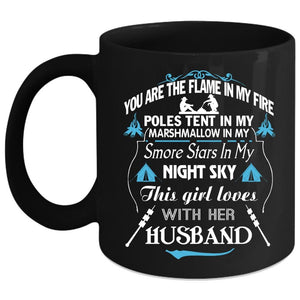 This Girl Loves With Her Husband Coffee Mug, Cute Love Coffee Cup