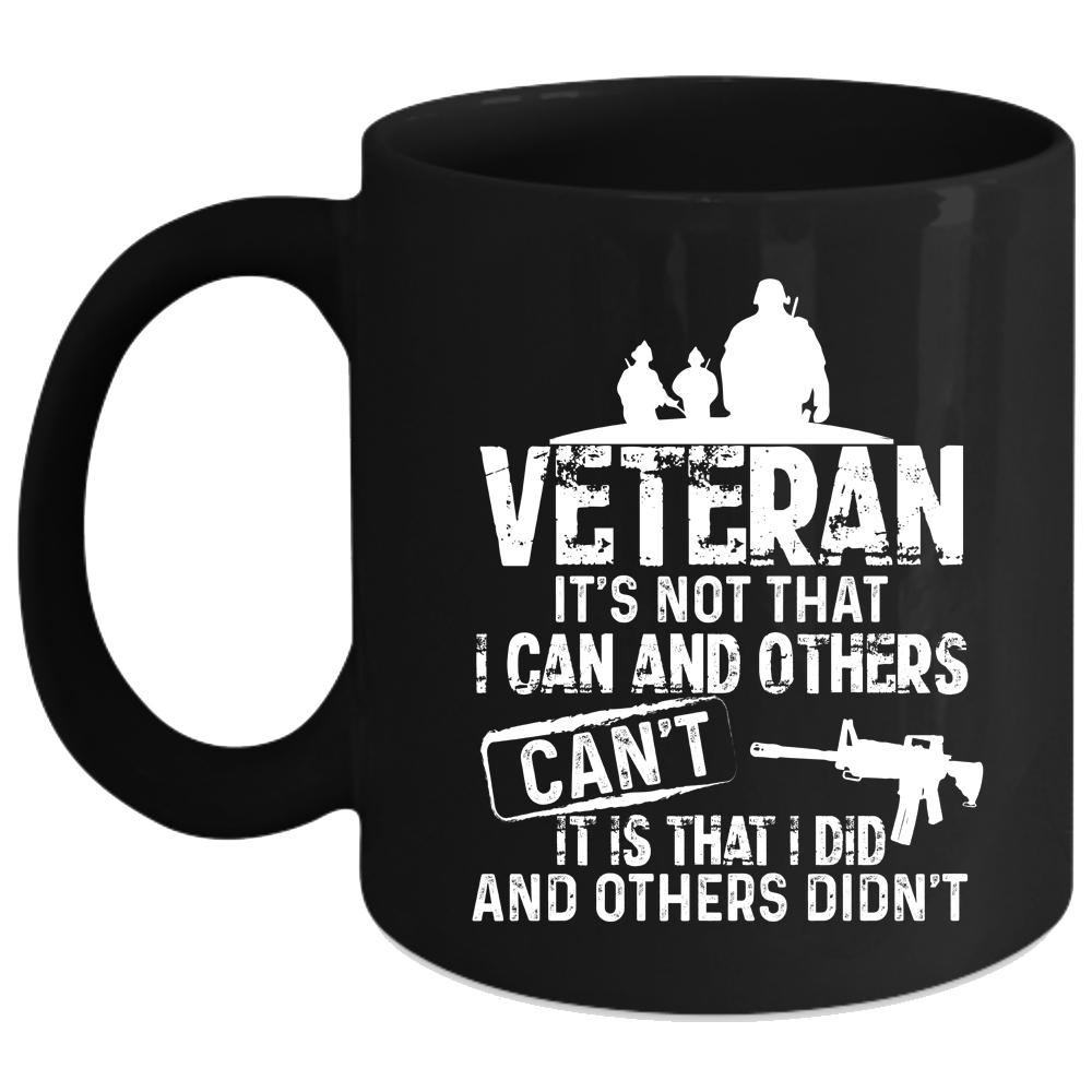 Veteran Coffee Mug, Best Gift For Grandpas Coffee Cup