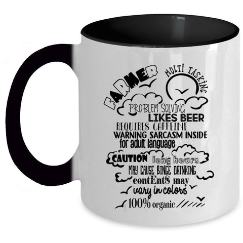 Awesome Farmers Coffee Mug, Farmer Accent Mug