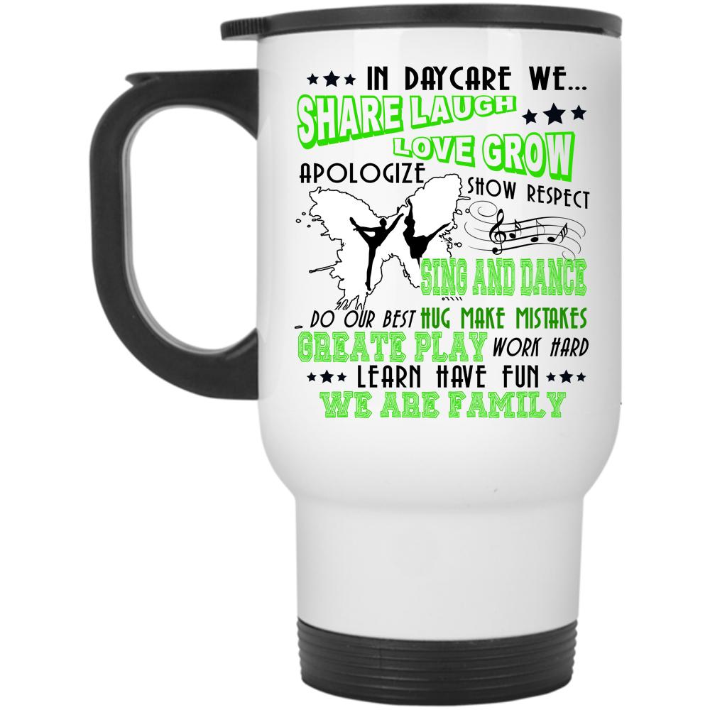 We Are Family Travel Mug, Sing And Dance Mug