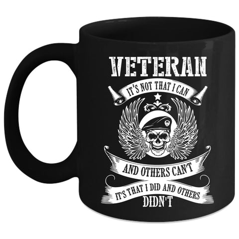 Veteran Coffee Mug, Cool Gift For Veteran's Day Coffee Cup