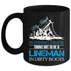 To Be A Lineman Coffee Mug, I Love Being A Lineman Coffee Cup