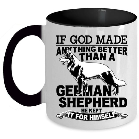 Awesome Dog Lovers Coffee Mug, Cool German Shepherd Accent Mug