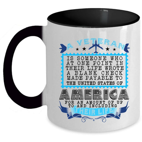 Awesome Gift For Veteran Coffee Mug, Cool Veteran Accent Mug