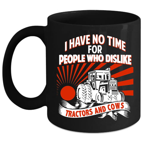 Tractors And Cows Coffee Mug, Cool Farmer Coffee Cup