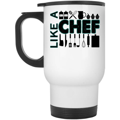 Awesome Gift For Cook Travel Mug, Like A Chef Mug