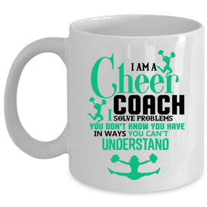 Awesome Cheer Coach Coffee Mug, I Am A Cheer Coach Cup