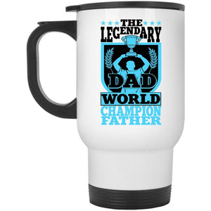 Awesome Gift For Father Travel Mug, Best Dad Ever Mug