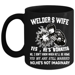 Welder's Wife Coffee Mug, Awesome Gift For My Wife Coffee Cup