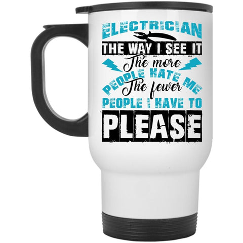 Awesome Electricians Travel Mug, Electrician Mug