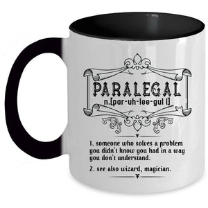 Awesome Gift For Law Student Coffee Mug, Cool Paralegal Accent Mug