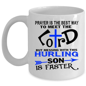 Awesome Hurling Son Coffee Mug, Don't Mess With This Hurling Son Cup