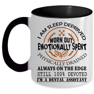 Awesome Dental Assistant Coffee Mug, I'm A Dental Assistant Accent Mug