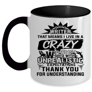 Awesome Gift For Writer Coffee Mug, I Am A Writer Accent Mug